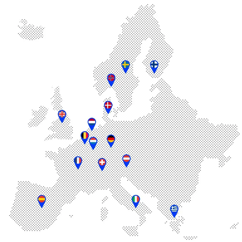 Affiliprint markets in europe